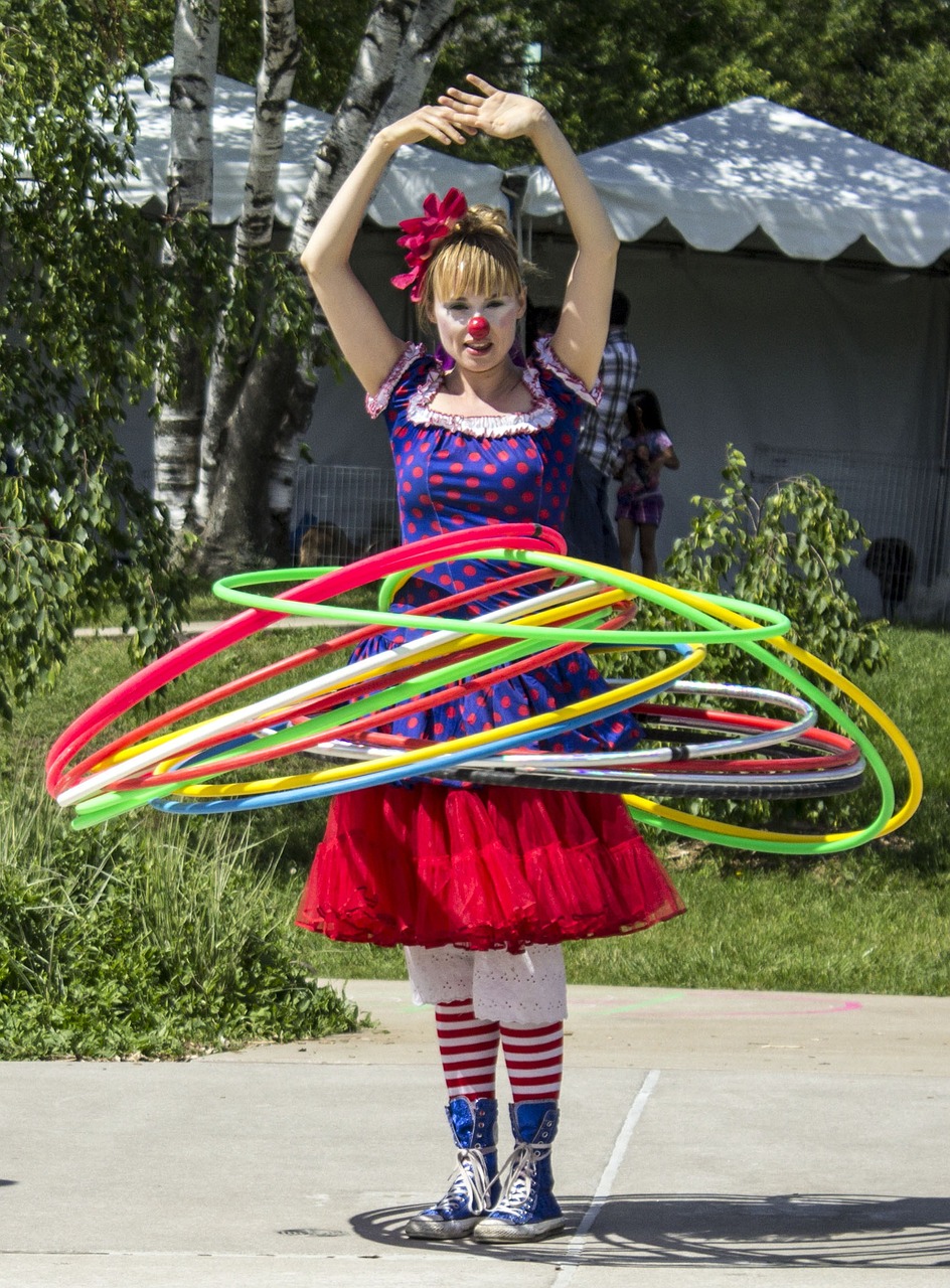 gallery-03 hula, hoops, clown, rings, circus, ballerina, the clown, fun fair, clowns, entertainment, dance, ring, clown, circus, circus, circus, circus, circus
